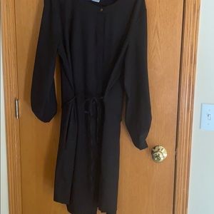 Black shirt dress. Sz xl.